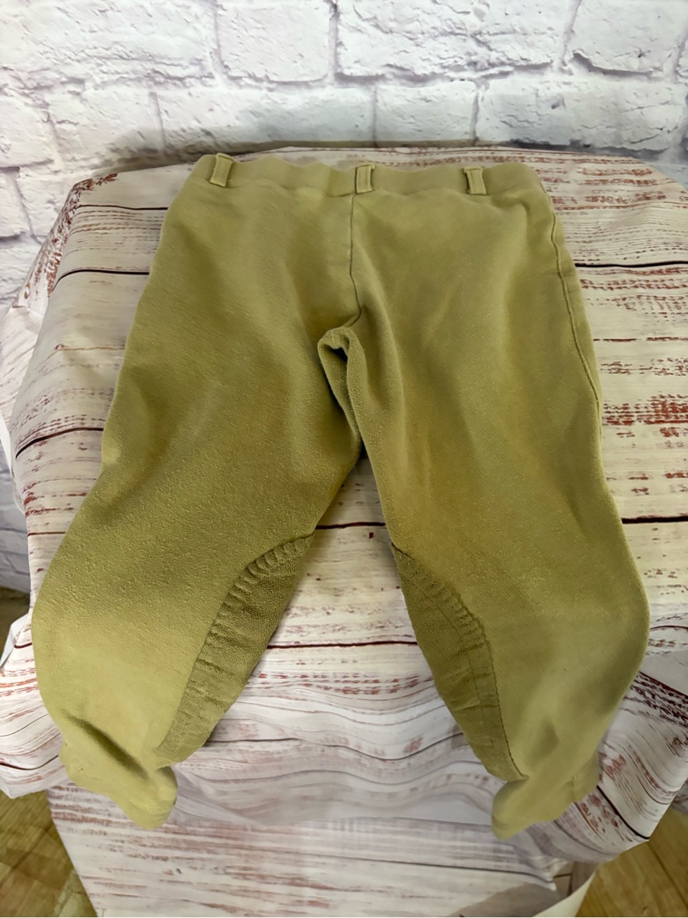 Tuff Rider Kids Tan Riding Breeches - Picture 4 of 6